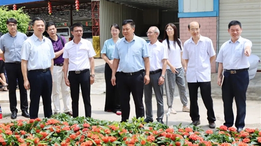 自治區(qū)政協(xié)常委、梧州市政協(xié)主席黃振饒蒞臨百裕集團(tuán)走訪調(diào)研